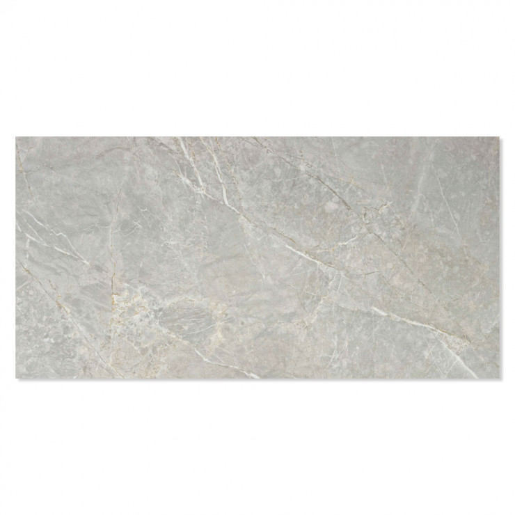 Marmor Klinker Nymph Ljusgrå Polerad 60x120 cm-0